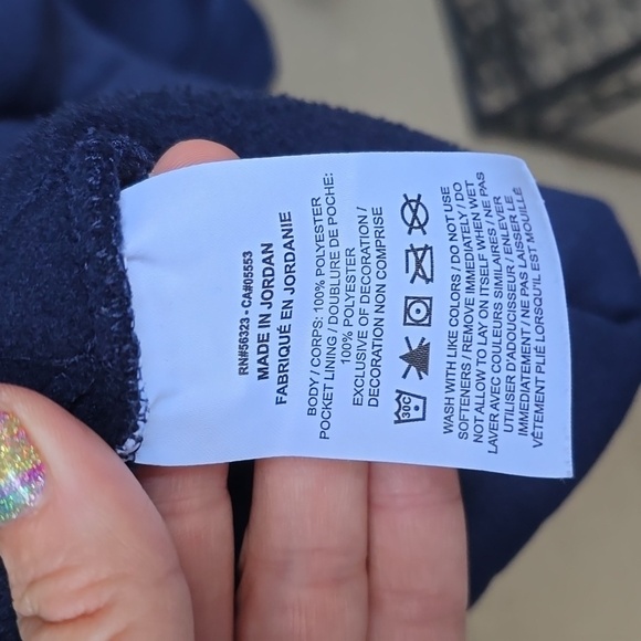 Nike therma pullover navy unruly splats hoodie Large Dri Fit Ohio 2022 - Picture 9 of 10